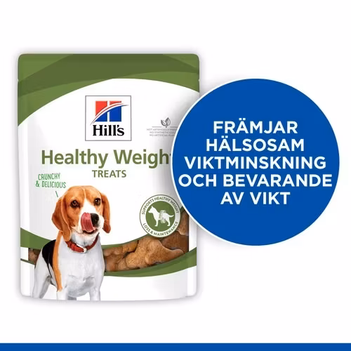 HILL'S Healthy Weight Treats Hundgodbitar (lågkalori) 220 gram