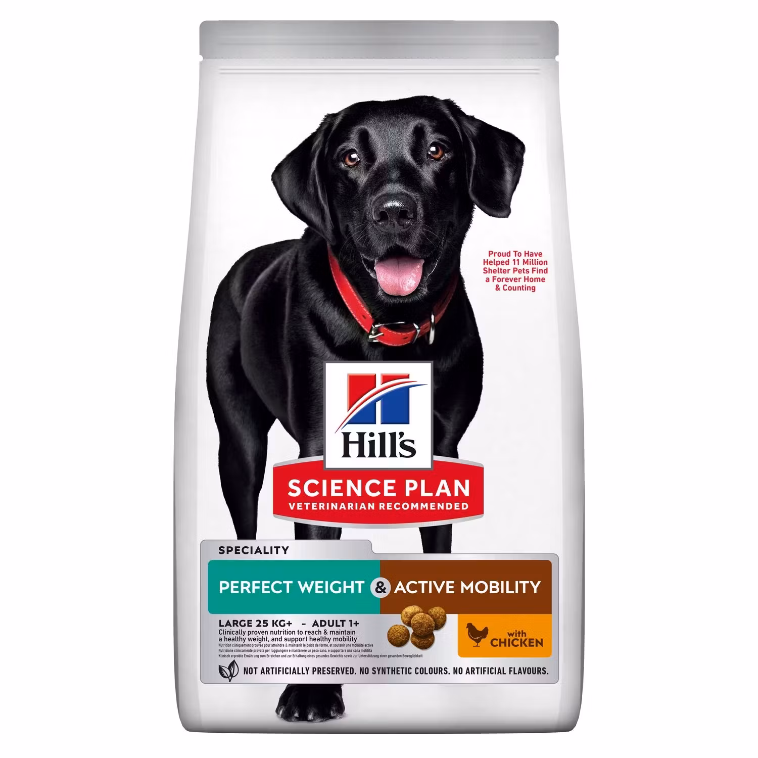 HILL'S SCIENCE PLAN Perfect Weight & Active Mobility Large Breed Adult med kyckling (12 kg)