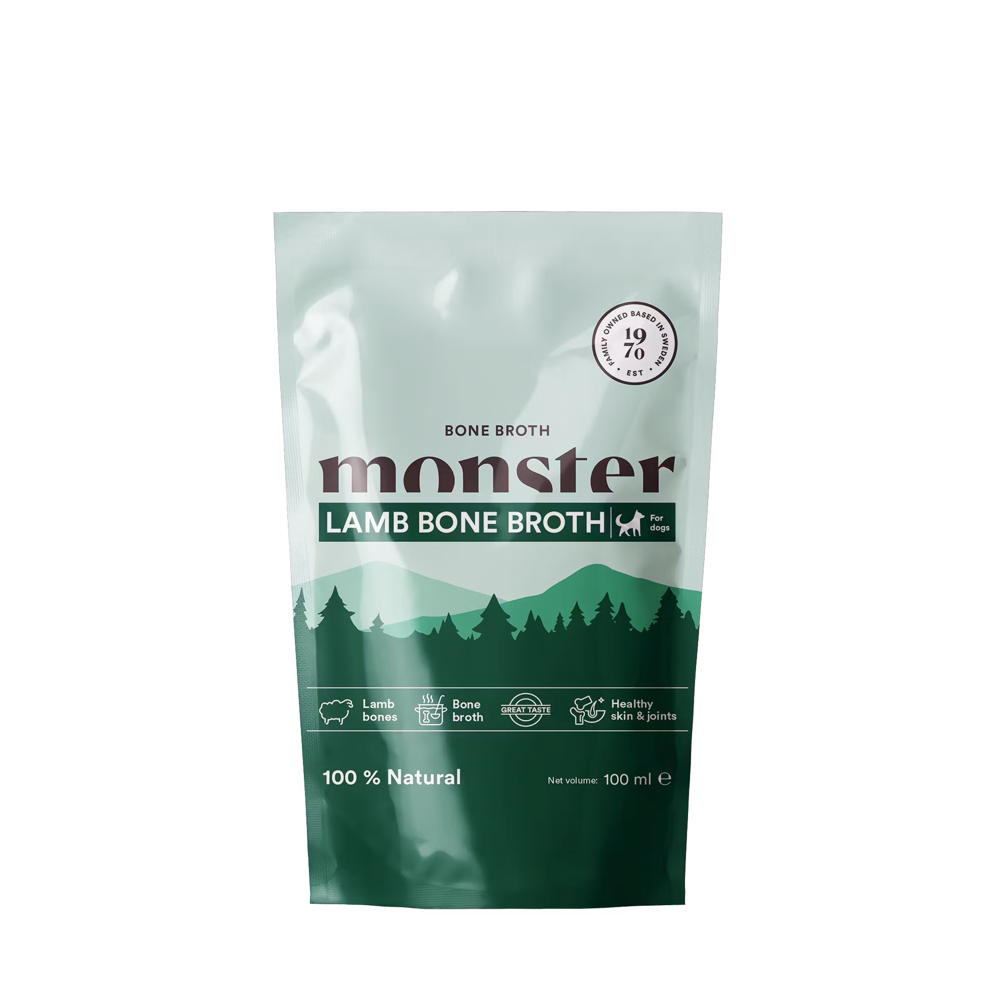 Monster Dog Bone Broth Lamb 100ml/350ml - benbuljong
