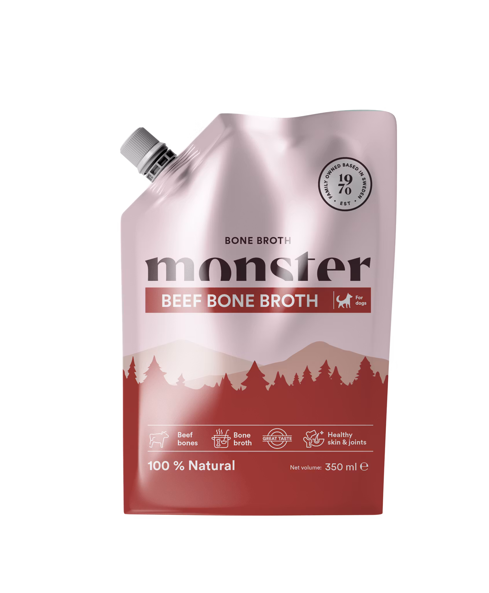 Monster Dog Bone Broth Beef 100ml/350ml - benbuljong