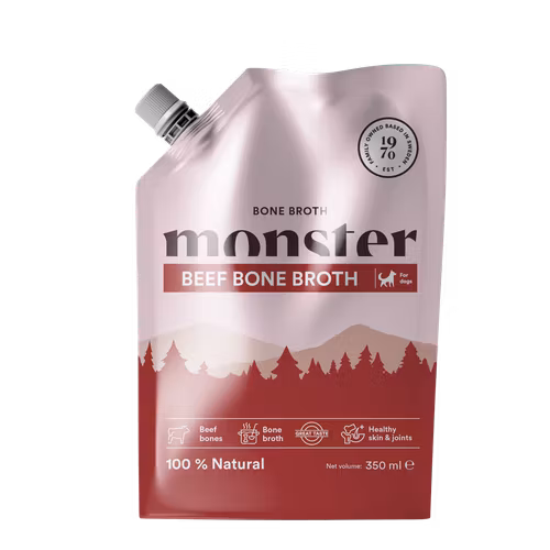 Monster Dog Bone Broth Beef 100ml/350ml - benbuljong