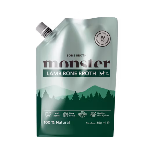Monster Dog Bone Broth Lamb 100ml/350ml - benbuljong