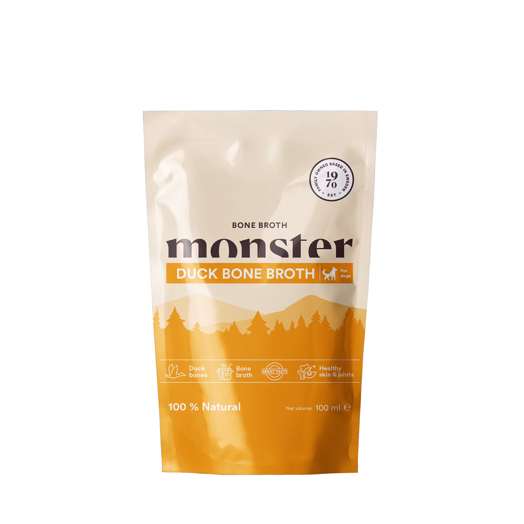 Monster Dog Bone Broth Duck 100ml/350ml - benbuljong