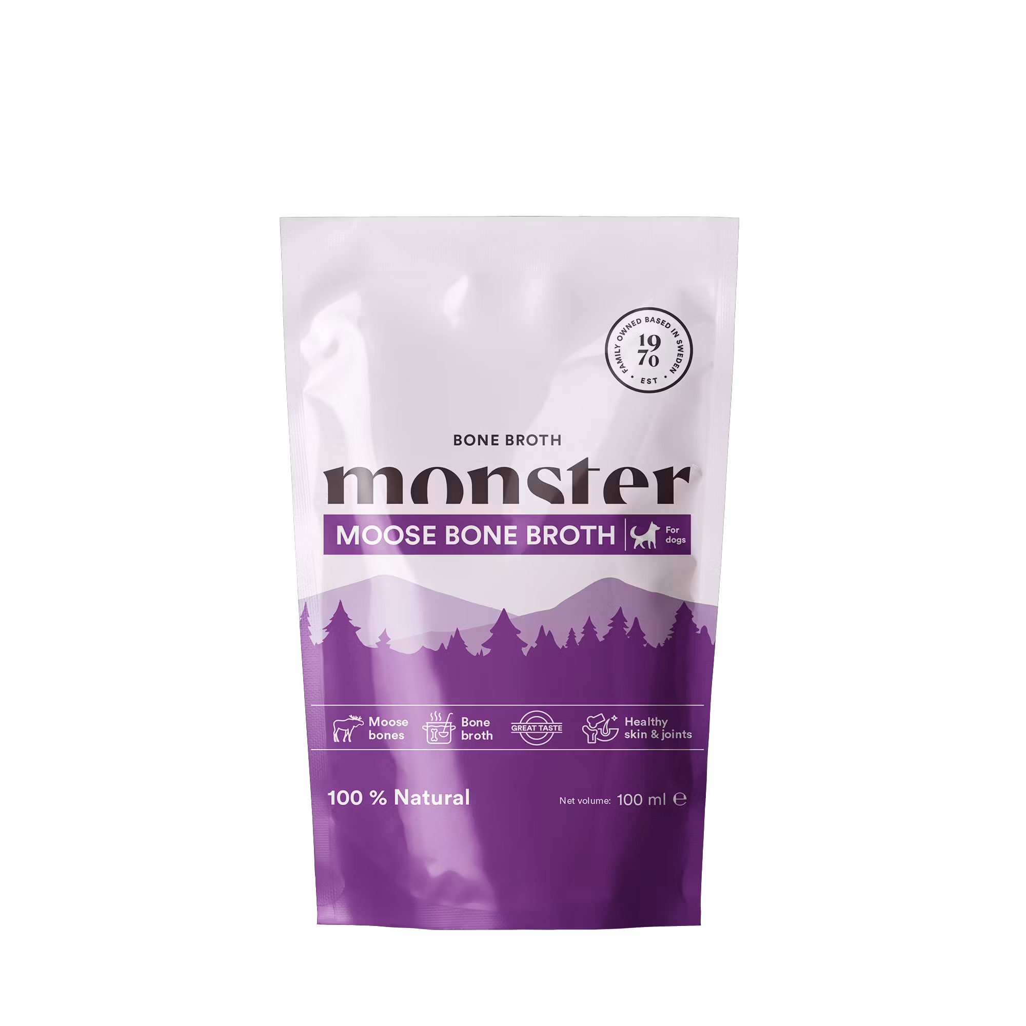 Monster Dog Bone Broth Moose 100ml/350ml - benbuljong