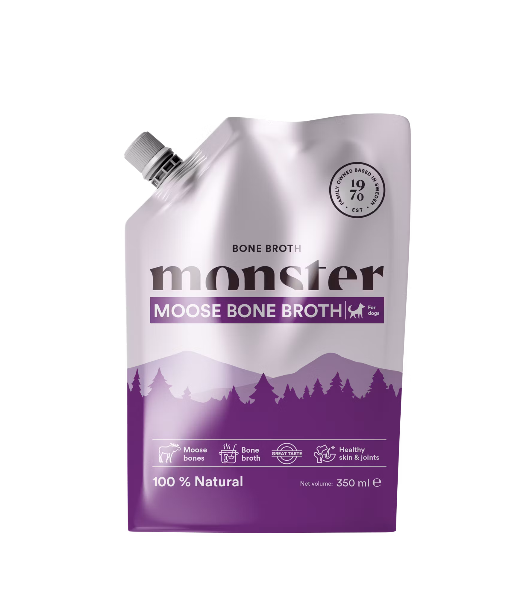 Monster Dog Bone Broth Moose 100ml/350ml - benbuljong