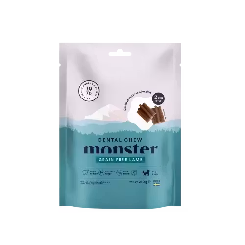 Monster Dog Dental Bites Lamb 250 gr- spannmålsfria godbitar