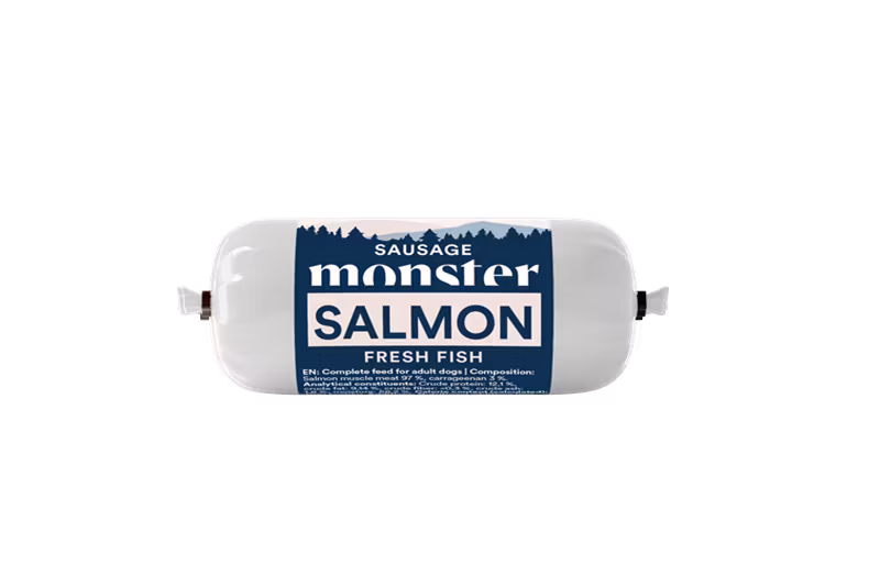 Monster Dog Sausage/Korv- Hundgodis- 11 smaker! 80gr/200gr/400gr