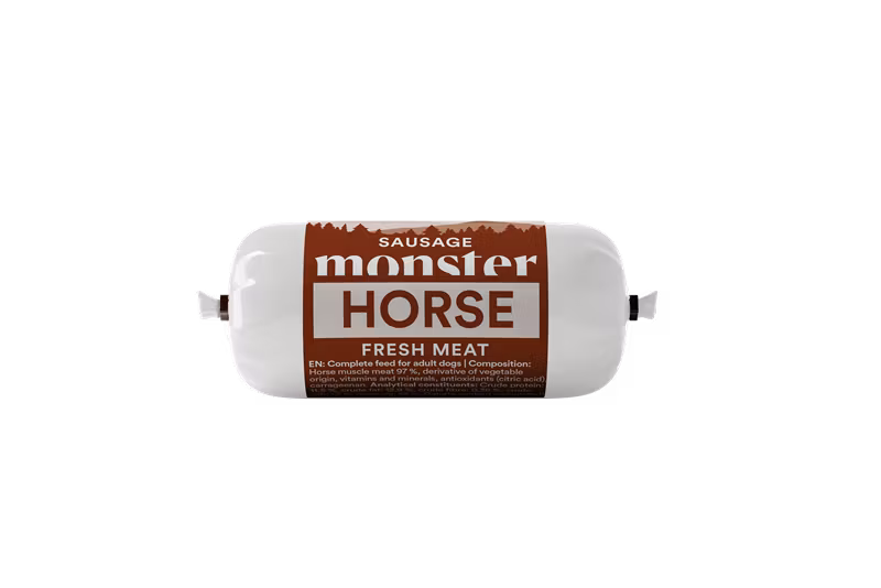 Monster Dog Sausage/Korv- Hundgodis- 11 smaker! 80gr/200gr/400gr
