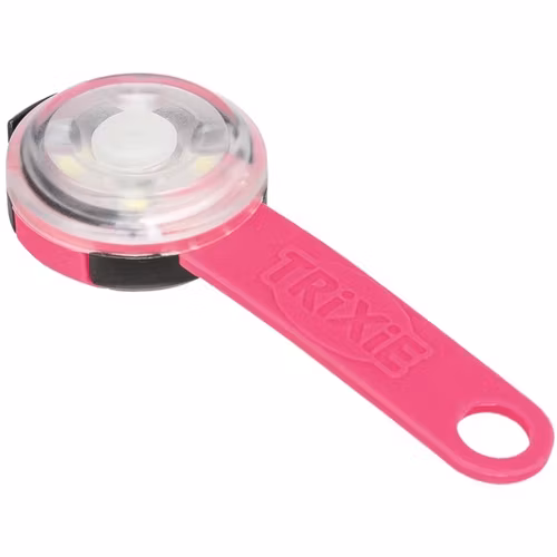 Flasher för hund, USB, ø 3 × 8 cm, blandade färger- extra starkt ljus