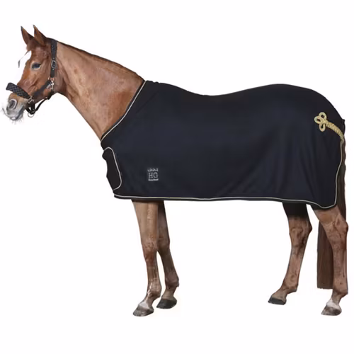HorseGuard Fleecetäcke m/främre klaff Stl165- svart