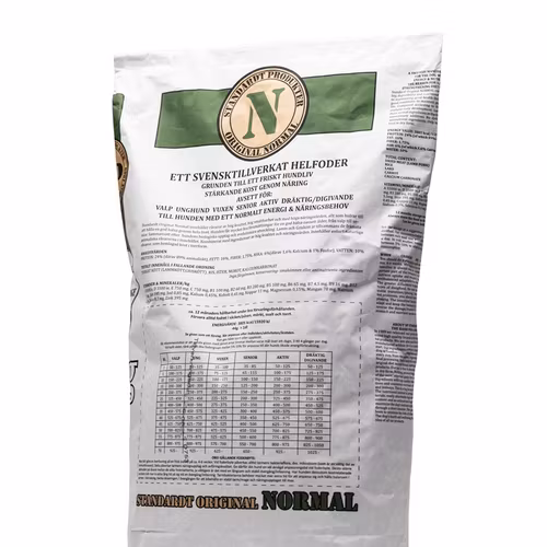 STANDARDT Original Normal - för alla hundar 2kg/6kg/13kg