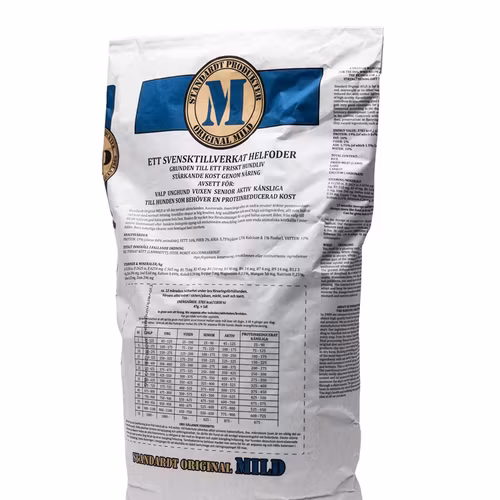 STANDARDT Original Mild - mindre protein, fett och kalorier 2kg/6kg/13kg