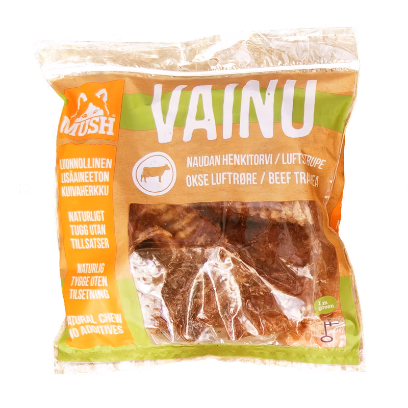 MUSH VAINU® Nöt Luftstrupe 200 gr