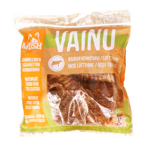 MUSH VAINU® Nöt Luftstrupe 200 gr
