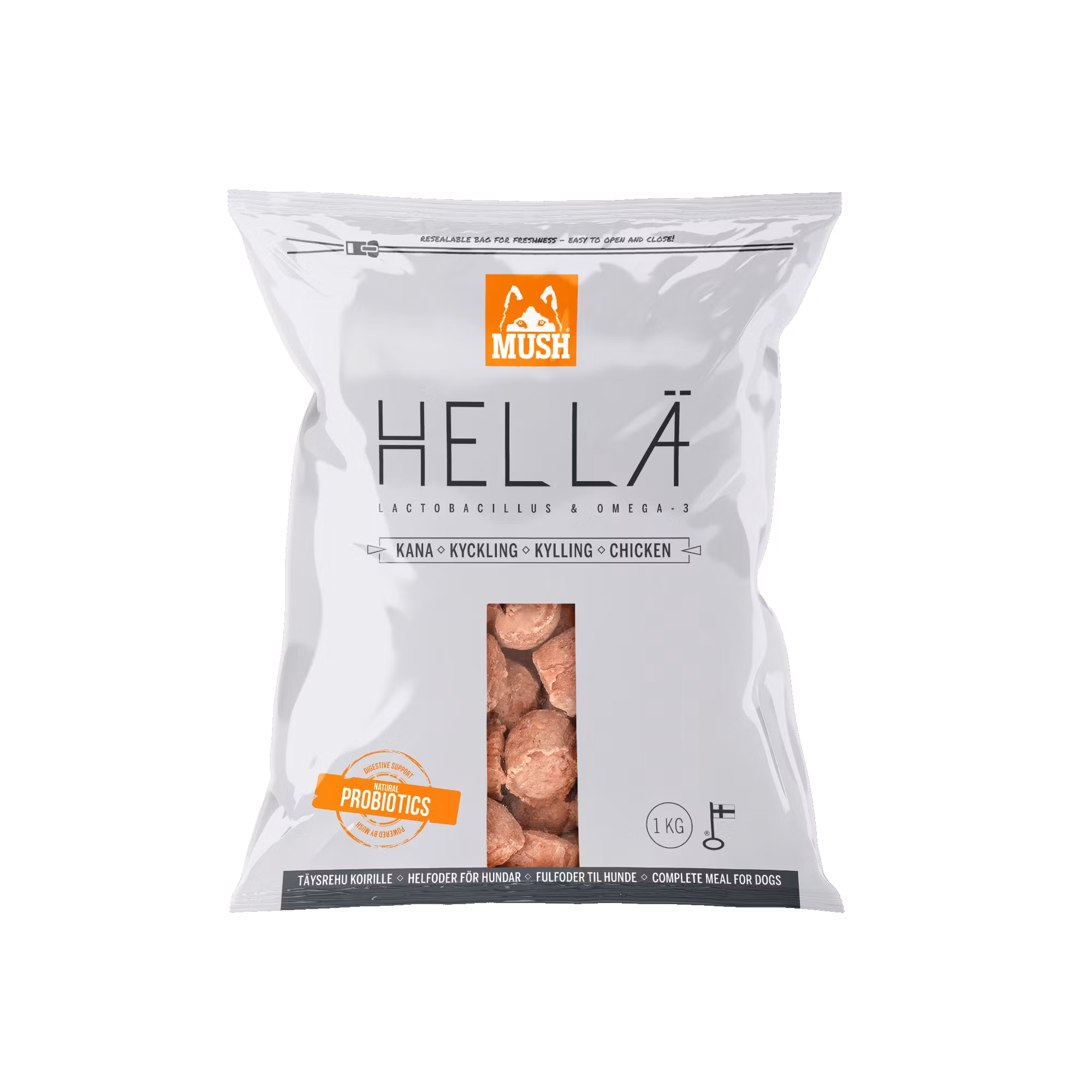 MUSH Hellä Freeze-Dried® Kyckling 250 gr