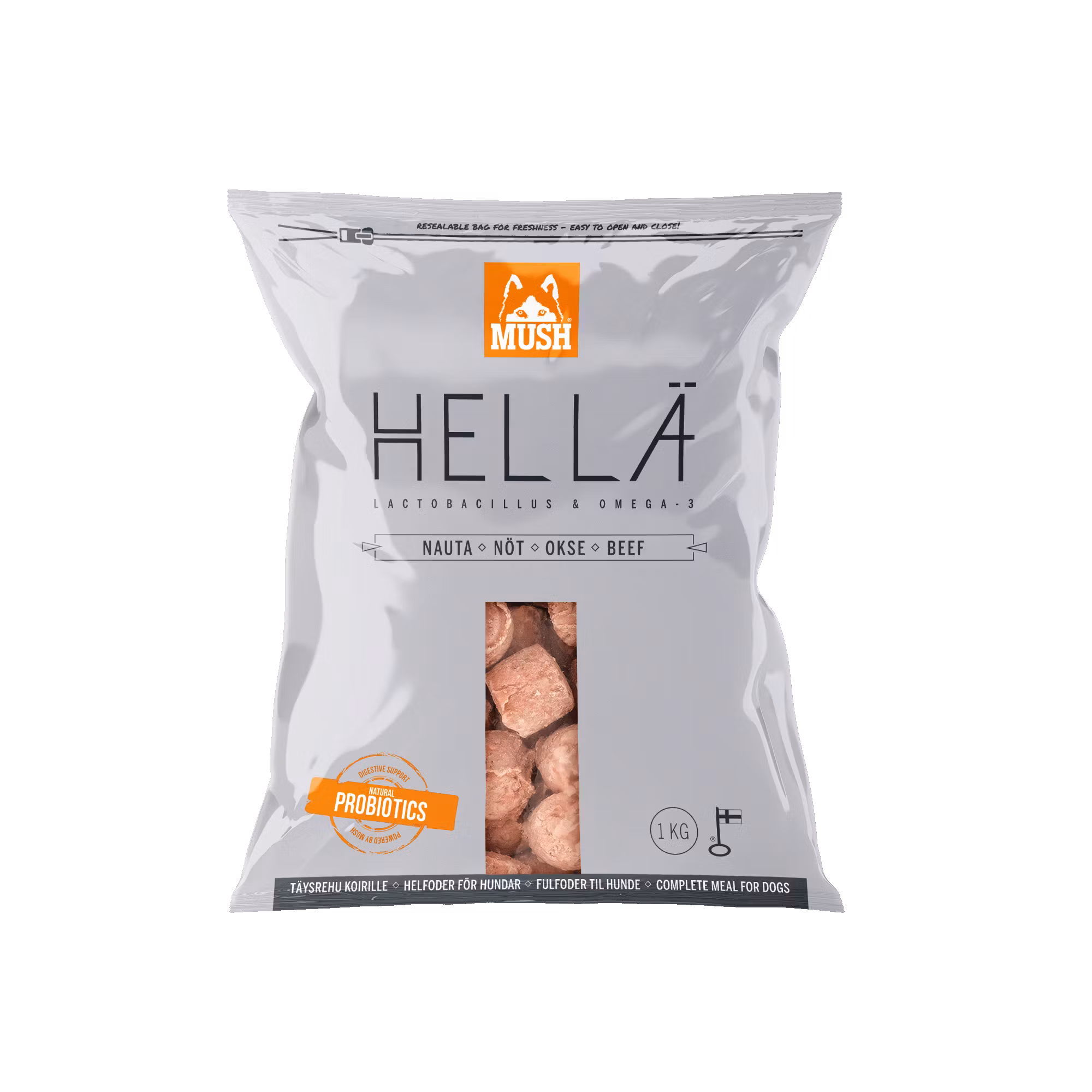 MUSH Hellä Freeze-Dried® Nöt 250 gr