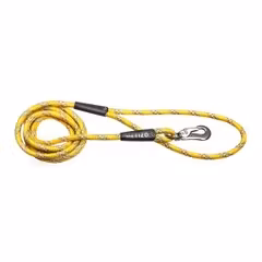 Metizokoppel med reflex 180cm Gul Runt (6mm)