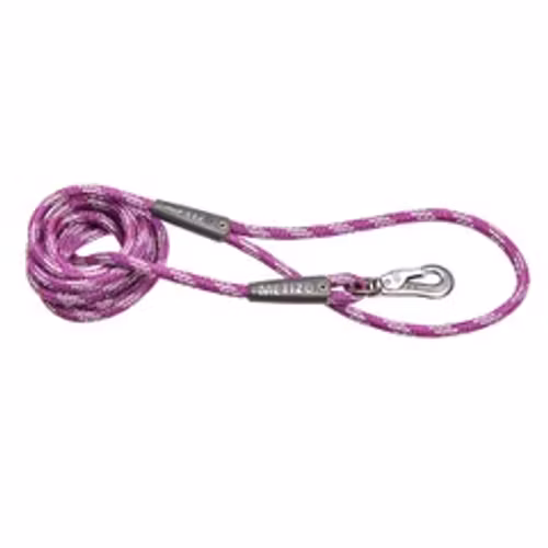 Metizokoppel med reflex 180cm Lila Runt (6mm)