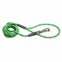 Metizokoppel med reflex 180cm Grön Runt (6mm)