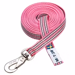 Metizo NoseWorks-koppel Gummi utan handtag med reflex Rosa 4m/5m Nosework