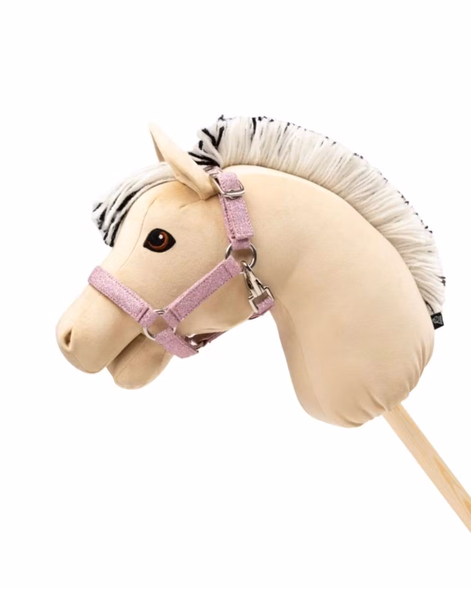 My Hobby Horse Grimma till käpphäst, rosa glitter
