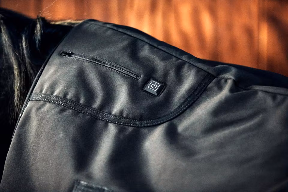 CATAGO FIR-Tech Pro uppvärmd ryggvärmare, svart, Onesize