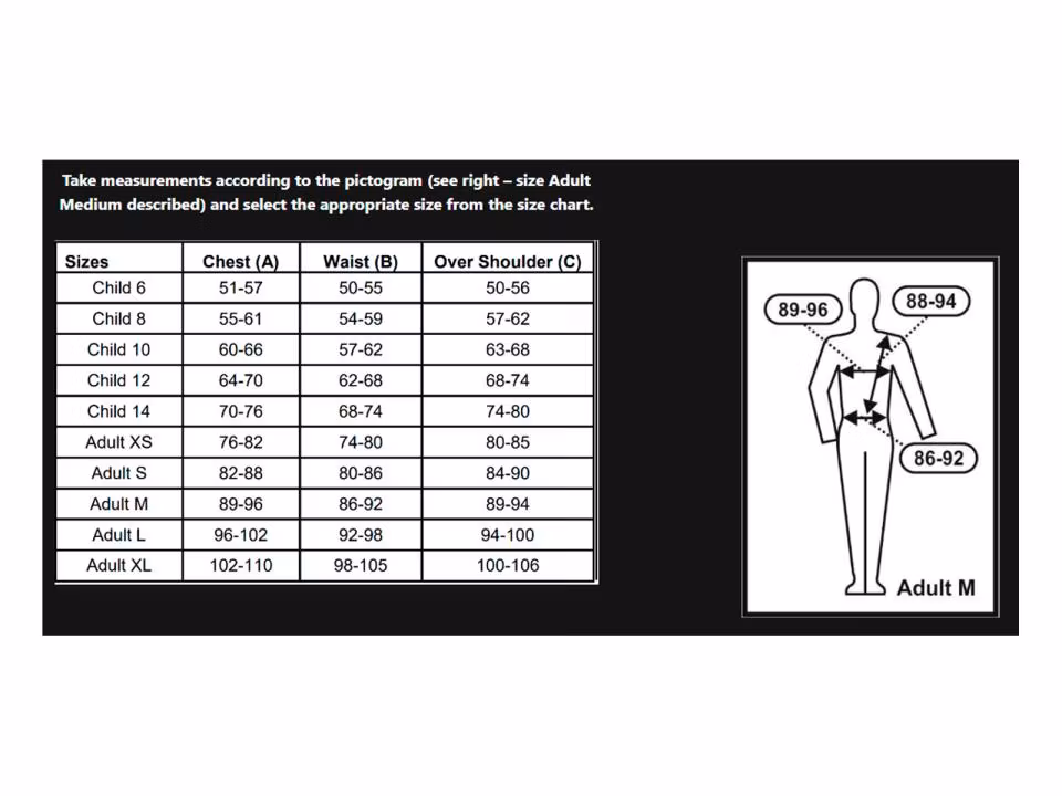Equipage KIDS Khari säkerhetsväst, svart- XS-XLarge