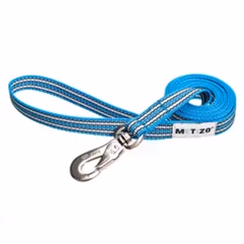 Metizokoppel gummi/reflex Turkos 3m