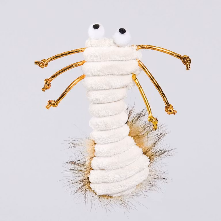 Kattleksak "A Worm´s Life" med kattmynta