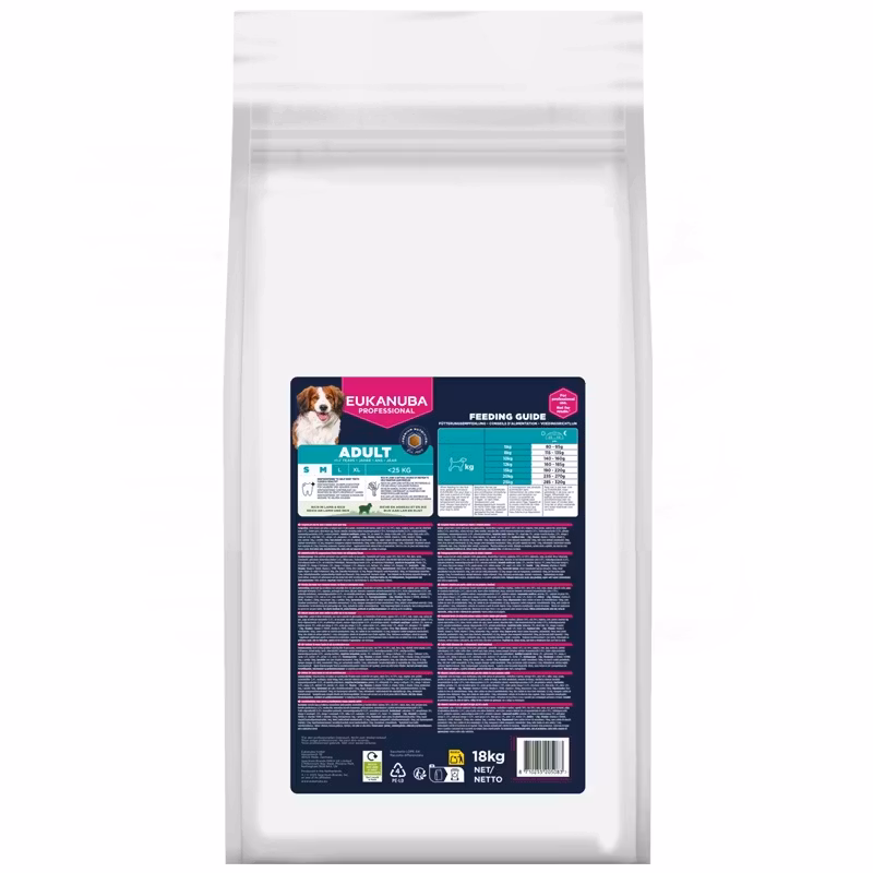 Eukanuba Adult Small/Medium Breed Lamb & Rice 2,5kg/12kg/18 kg