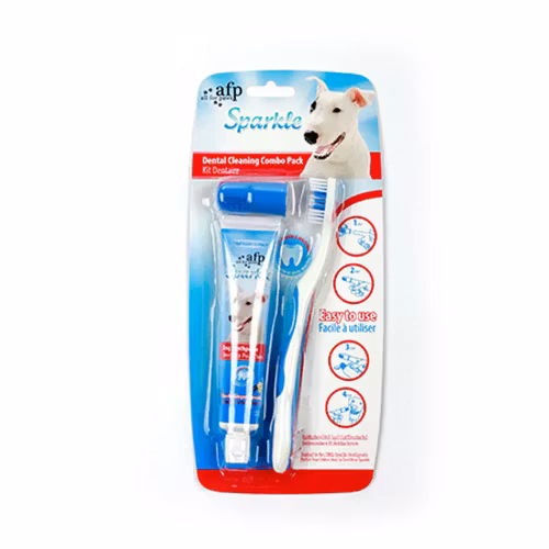 All for paws Dental Cleaning Set- vaniljsmak 60 gram