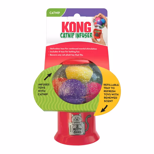 KONG KATT Catnip Infuser Flerfärgad 14 x 10 cm