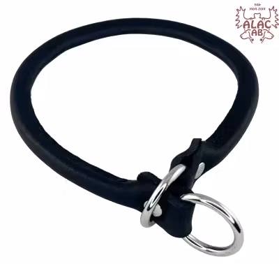 Alac Helstryp Läder, rundsytt Svart stl 50 cm/55 cm/60 cm