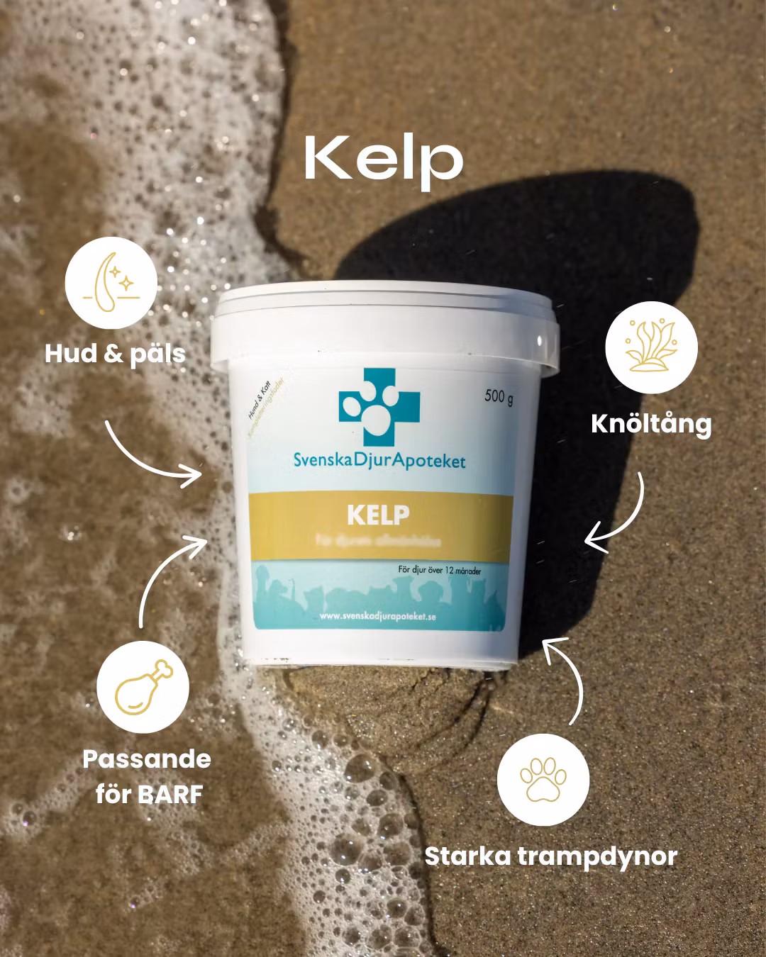 Svenska DjurApotekets Kelp 500g /1500g