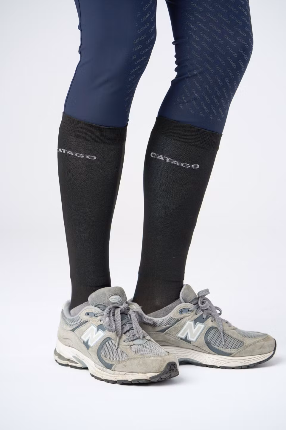 Catago Arty ridstrumpor, 2-pack Svart 41-46