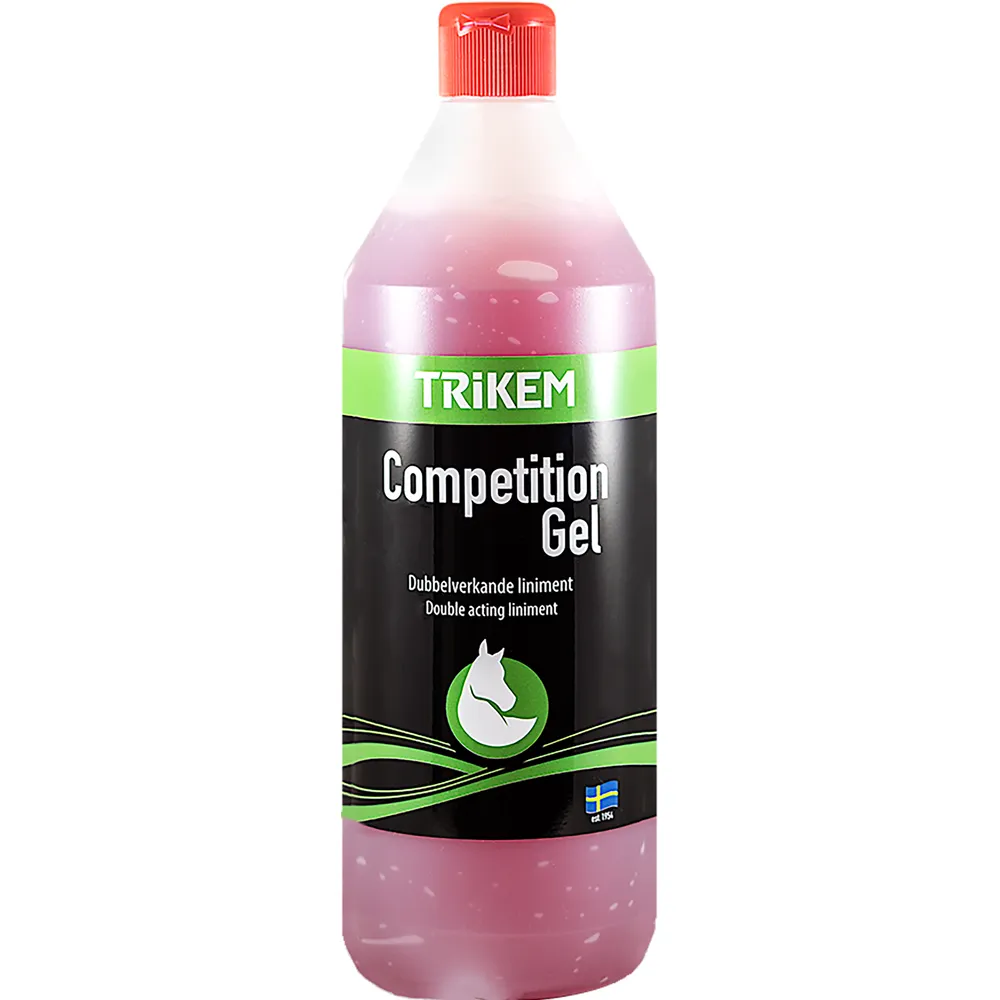 Trikem Competition Gel 1000 ml- dubbelverkande o karensfritt liniment