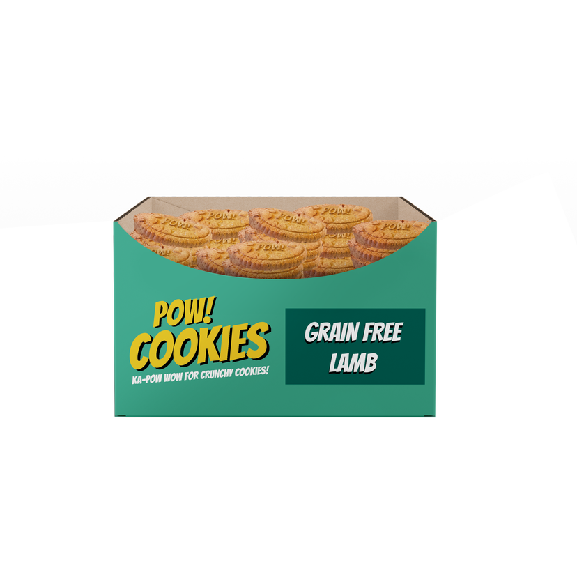 POW Cookie Grain free Lamb- sockerfritt LÖSVIKT/100 g