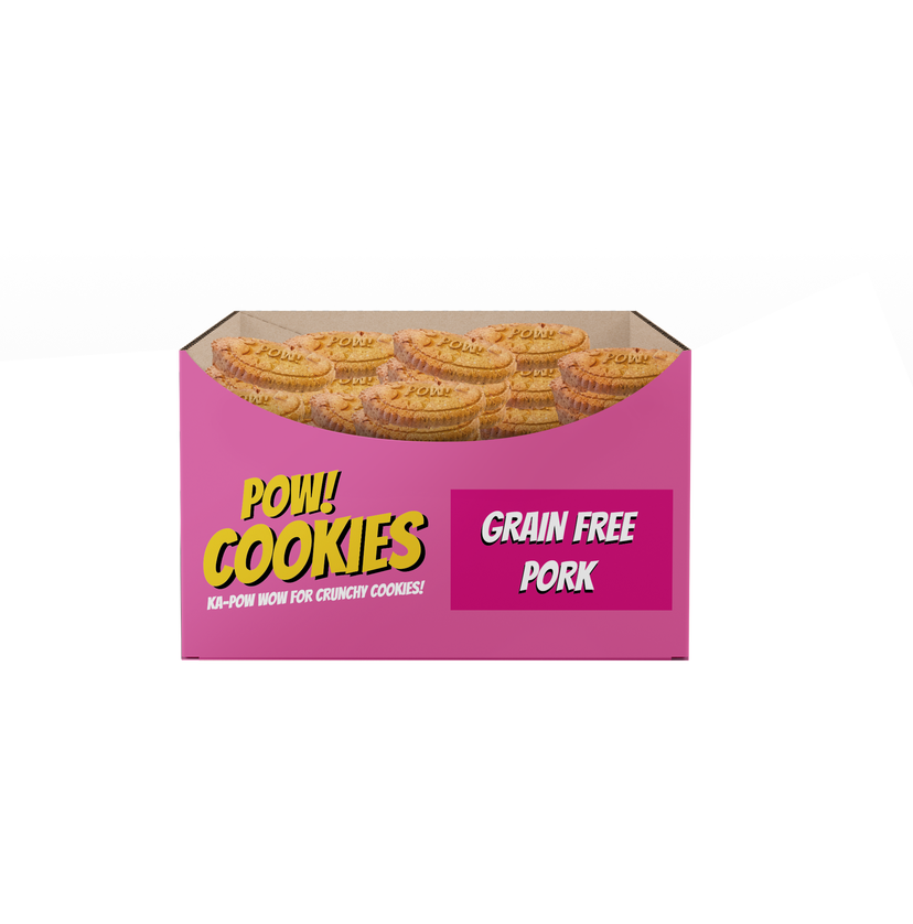 POW Cookie Grain free Pork- sockerfritt LÖSVIKT/100 g