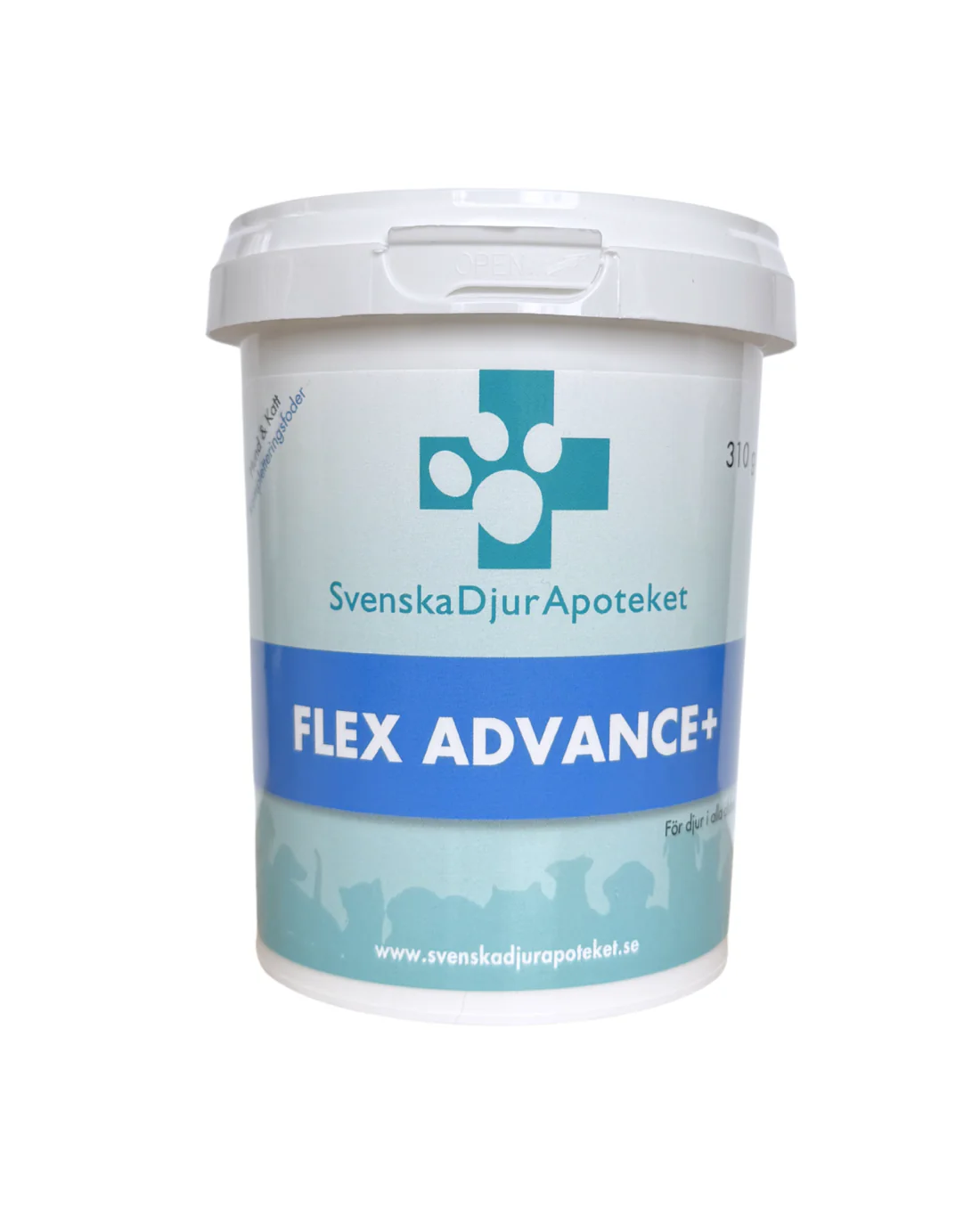 Svenska DjurApotekets Flex Advance+ Pulver 140g/310g/620g -ledtillskott