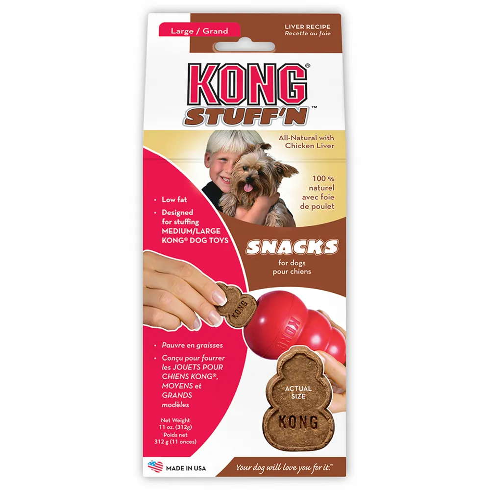 Kong Snacks Liver S & L