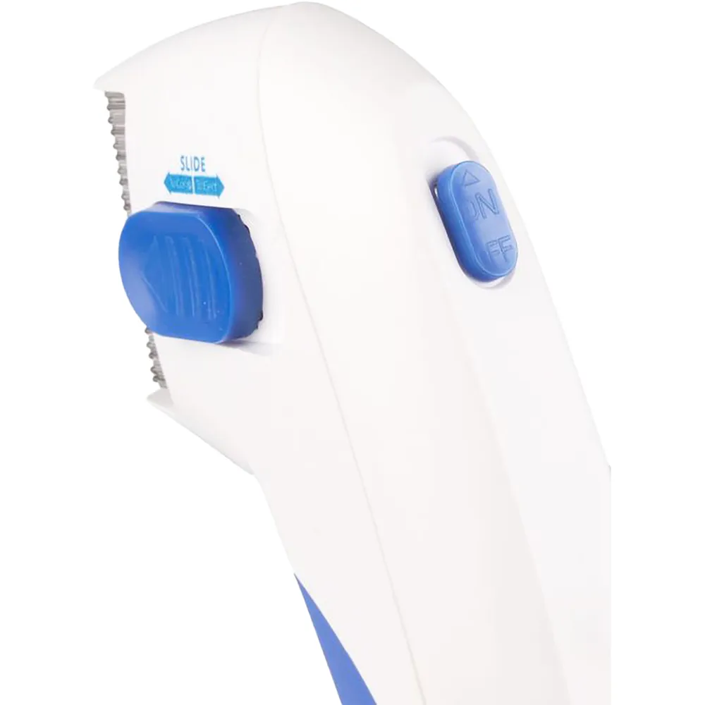 Elektrisk fästing/lus Kam Vit 17cm