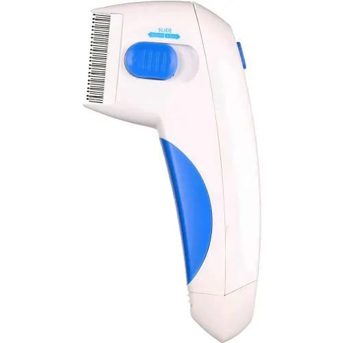 Elektrisk fästing/lus Kam Vit 17cm