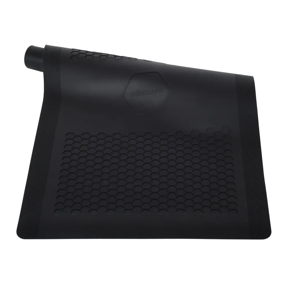 MIM Safe Burmatta Siliconmatta Svart 50x80cm