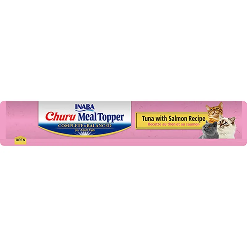 Churu Cat Meal Topper Tuna/Salmon - fodertopping 4 st