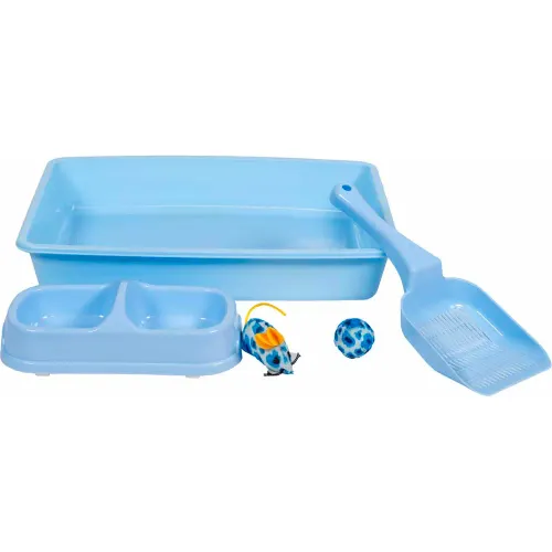 Kattunge Starterkit blå 37x27cm