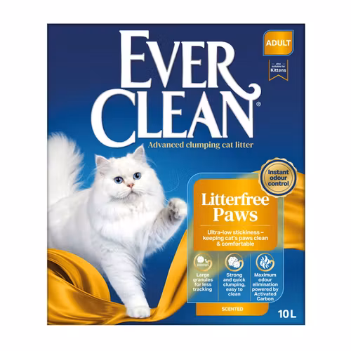 Ever Clean® Litterfree Paws- kattsand 10 kg