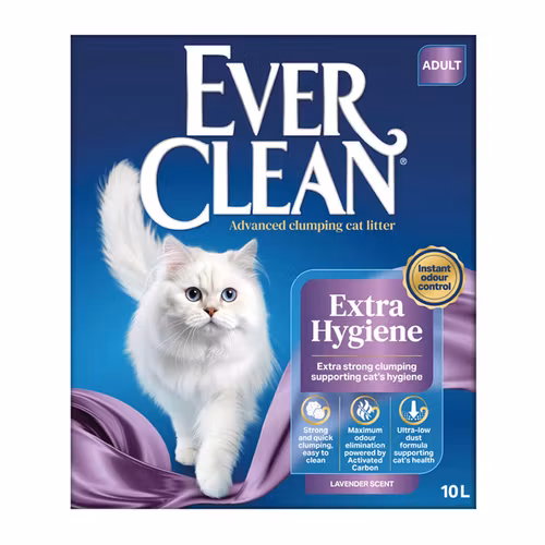 Ever Clean®- Extra Hygien Lavender - kattsand 10 kg