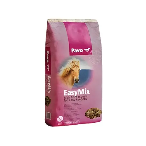 Pavo EasyMix 15 kg- fiberrik musli för lättfödda hästar