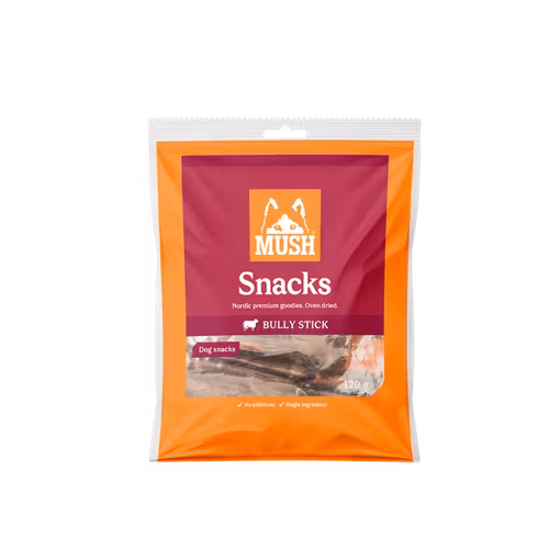 MUSH Bully stick- Tjurmuskel 120 gr