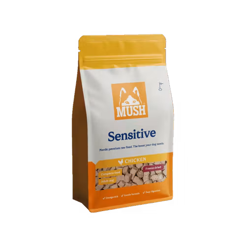 MUSH Sensitive Freeze-Dried Chicken® Helfoder Kyckling 400 gr